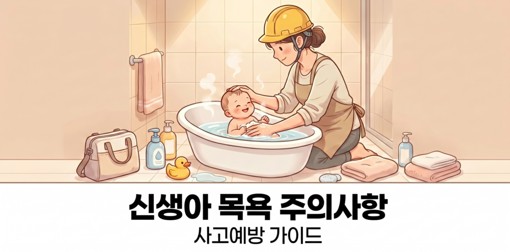썸네일 신생아 목욕 주의사항