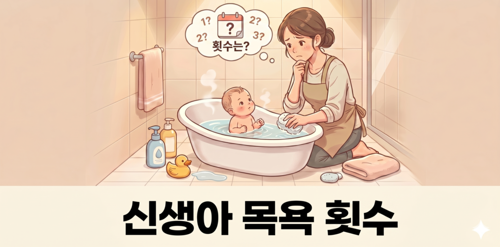 썸네일 신생아 목욕 횟수