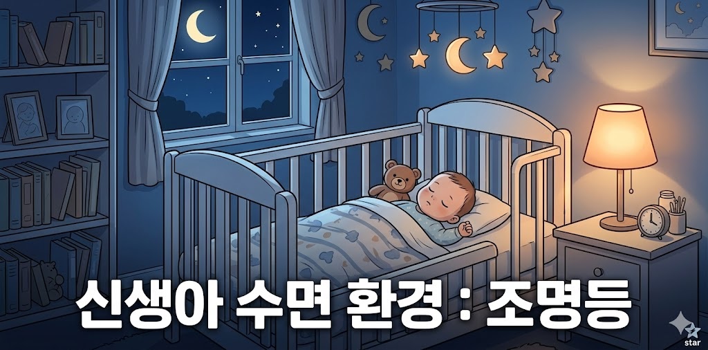 썸네일 신생아 수면 환경, 조명등