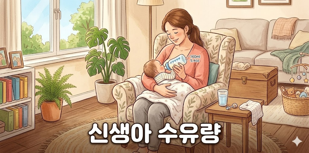 썸네일 신생아 수유량