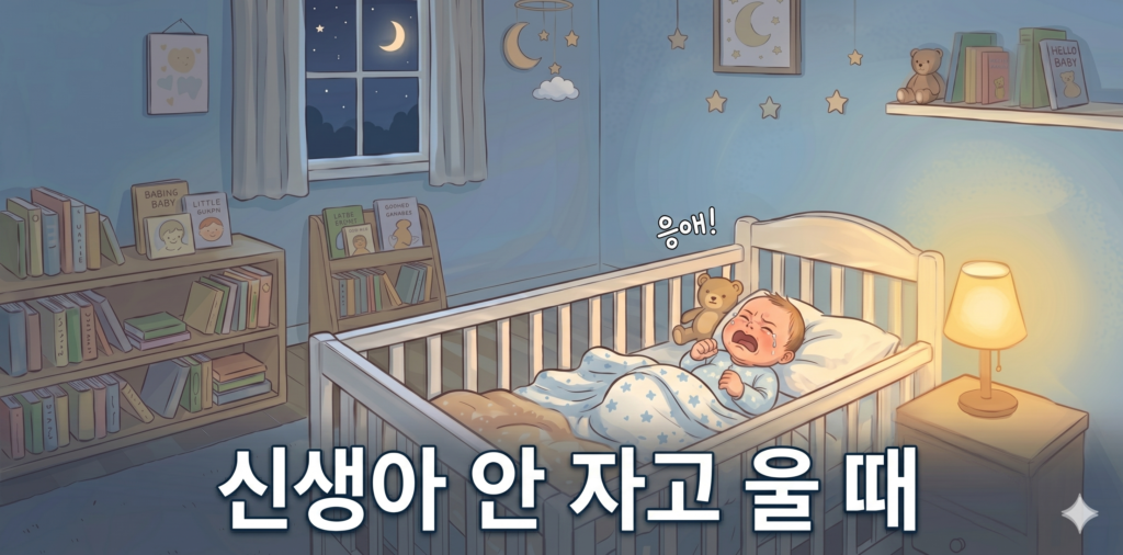 썸네일 신생아 안 자고 울 때