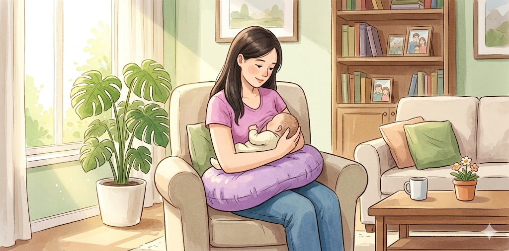 모유수유 자세와 방법 : 초보 엄마도 쉽게 배우는 수유 자세 image