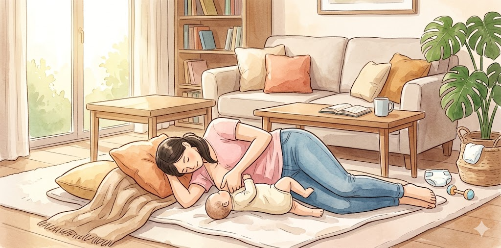 모유수유 자세와 방법 : 초보 엄마도 쉽게 배우는 수유 자세 image