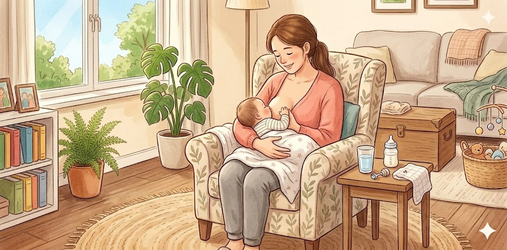 모유수유 자세와 방법 : 초보 엄마도 쉽게 배우는 수유 자세 image