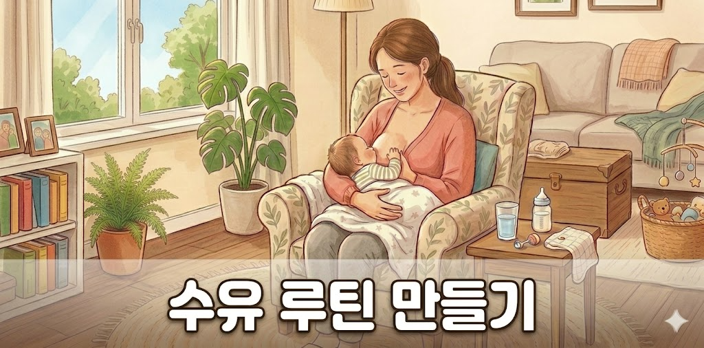 신생아 수유 루틴 만드는 방법: 초보 부모를 위한 수유 패턴 가이드 썸네일 수유 루틴 만들기