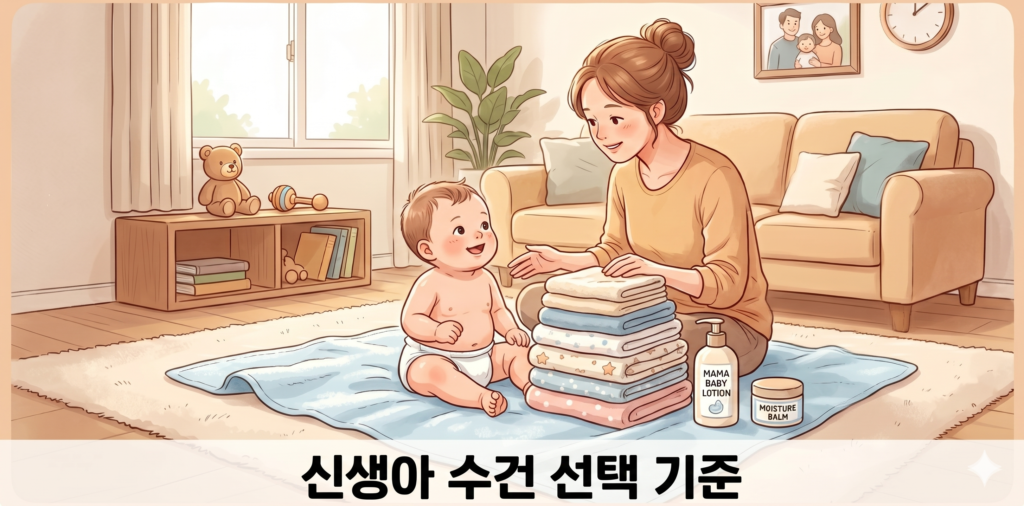 썸네일 신생아 수건