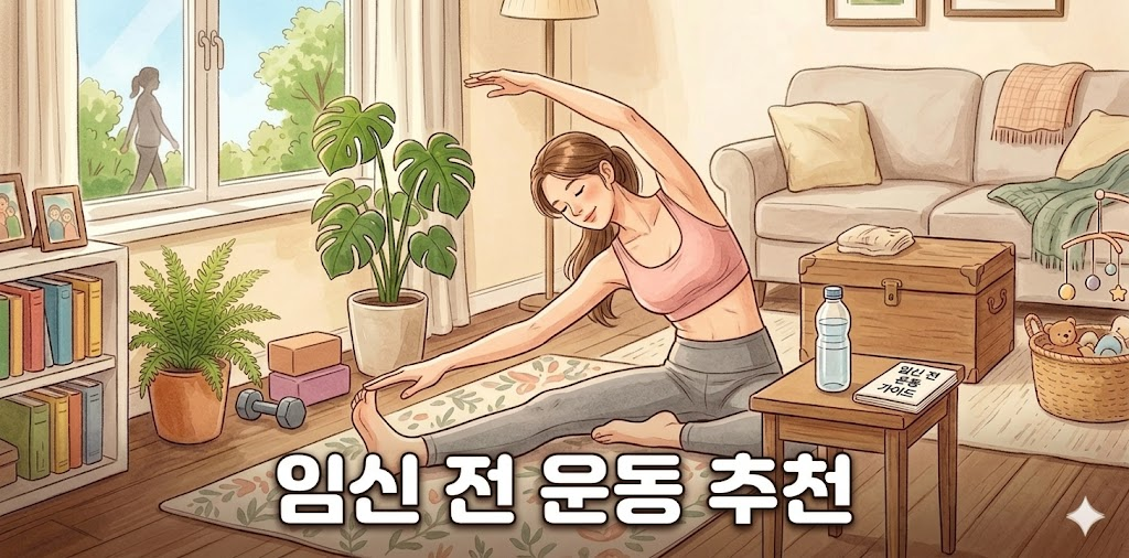 썸네일 임신 전 운동 추천