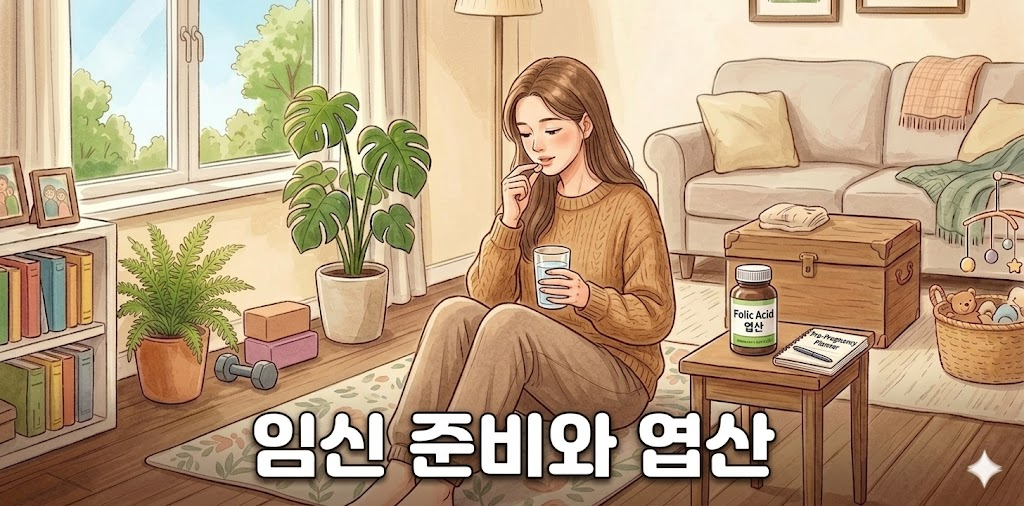 썸네일 임신 준비와 엽산