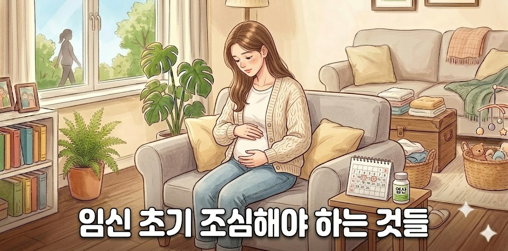썸네일 임신 초기 조심해야 하는 것들