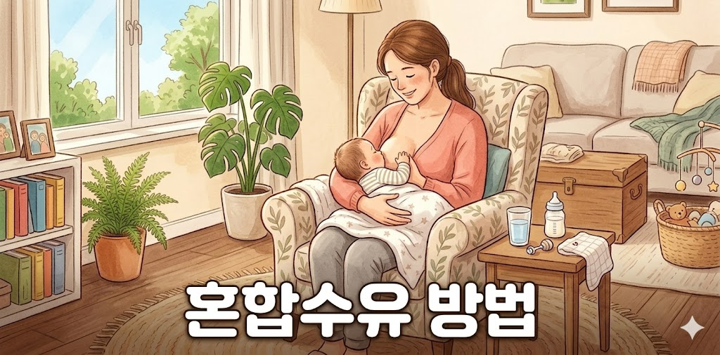 혼합수유 방법과 비율 설정: 모유·분유 어떻게 섞어야 할까? 썸네일 혼합수유 방법